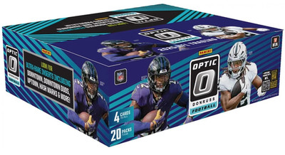2025 Panini Donruss Optic Football Retail Box NFL Factory Sealed 20 Packs 