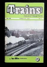 Trains Illustrated Magazine - Februar 1954 - Ian Allan - The Red Dragon