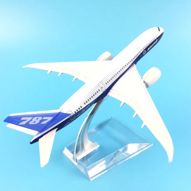 Modellino aereo pressofuso in lega 1:400 16 cm Boeing 787 Prototype ZA001... - Immagine 4 di 4
