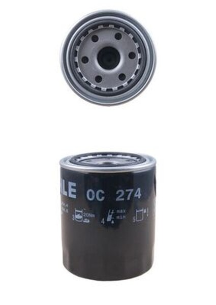 Mahle ÖLfilter OC 274 Hauptstromfiltration Anschraubfilter FüR Mitsubishi Mazda-image