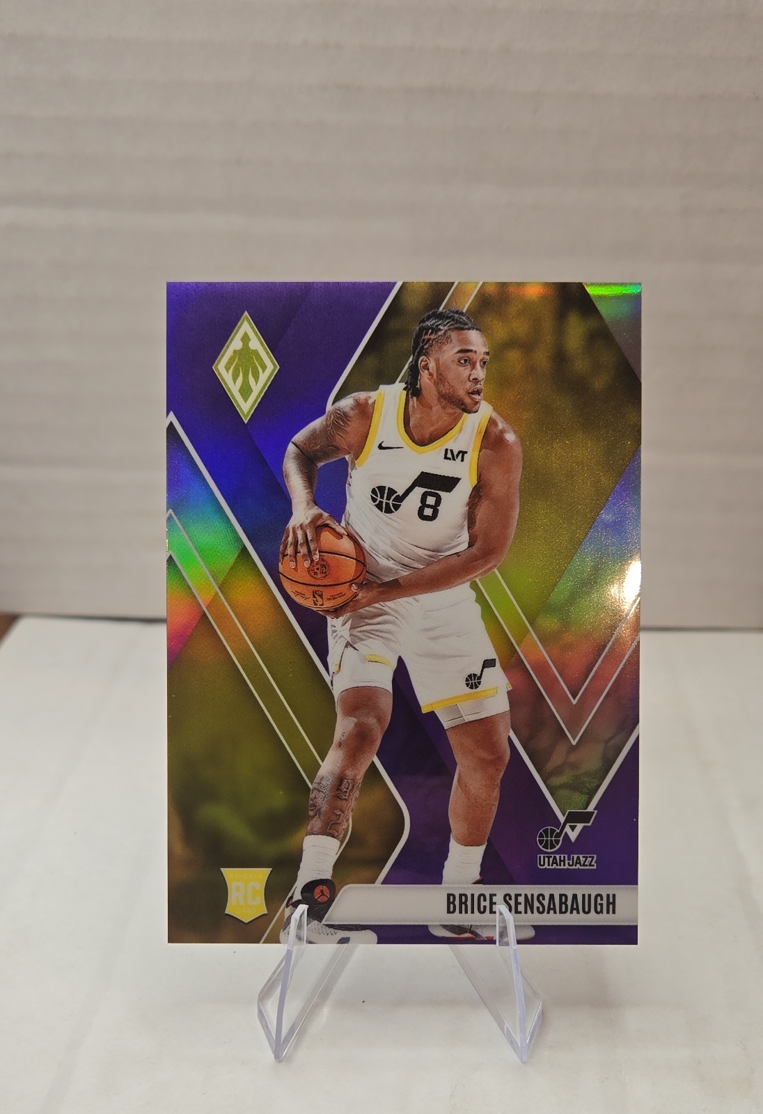 2023-24 Panini Phoenix - Rookies Brice Sensabaugh #289 Purple /150 (RC)