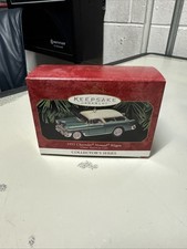 Hallmark Keepsake 1955 Chevrolet Nomad Wagon Ornament 1999 NIB #9 in the Series