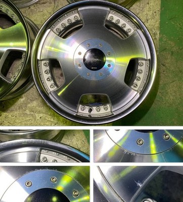 WORK Euroline DH 17” Wheels 4x114.3 5x114.3 7.5J+45 JDM Retro VIP