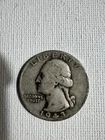 1943 Washington Silver Quarter 90% Silver Philadelphia No Mint Mark Circulated
