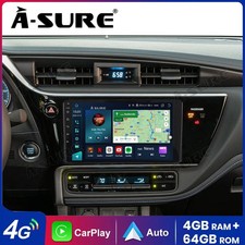 8 Core Android 14 4G+64G per Toyota Auris Corolla XI Carplay autoradio GPS NAVI