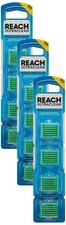 REACH Ultraclean Access Flosser Refill Heads, 28 Count Pack of 3 , Green