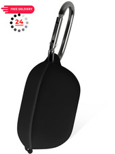 Geiomoo Silicone Case for JBL Vibe Buds 2, Buds, Soft Flexible Black