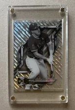 Mike Trout 2018 TOPPS HIGH TEK BLACK AND WHITE SP /50 Acetate