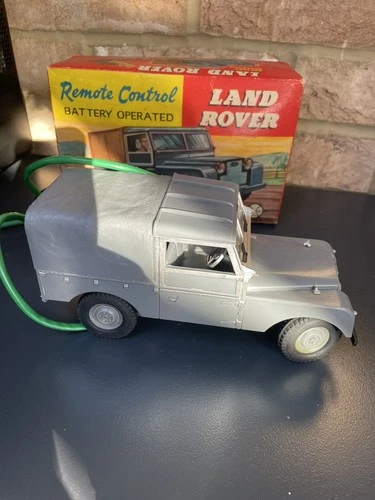 Marx Toys Remote Control Land Rover In Original Box