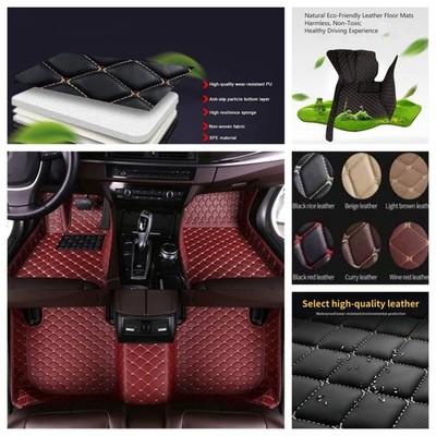 Fit For Land Rover LR2 LR3 LR4 Car Floor Mats all weather Waterproof Liners Auto