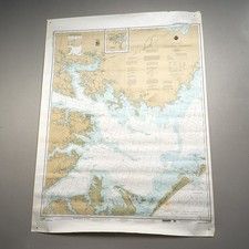 NOAA Nautical Chart 11548 Pamlico Sound Navigation Map