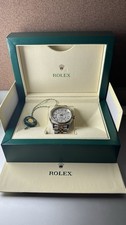 Men’s Sky-Dweller Two Tone Jubilee Bracelet White Face Watch - With Box