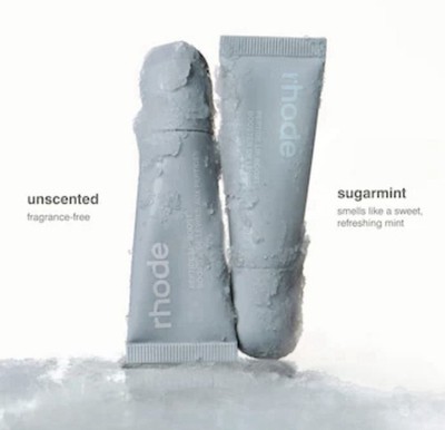 rhode Peptide Lip Boost Hydrating Sugarmint Balm Clear Plump Lips