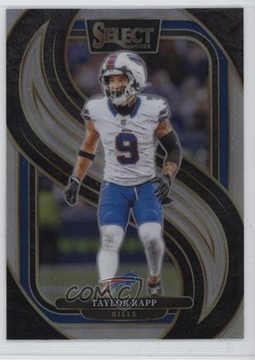 2024 Panini Select Premier Level Silver Prizm Taylor Rapp #195 0s1p
