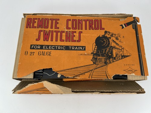 Sakai  O-27 Gauge Remote Control Switches Controller w/ Wiring Good