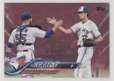 2018 Topps Update Mother's Day Hot Pink 35/50 Tyler Clippard #US96 0c2