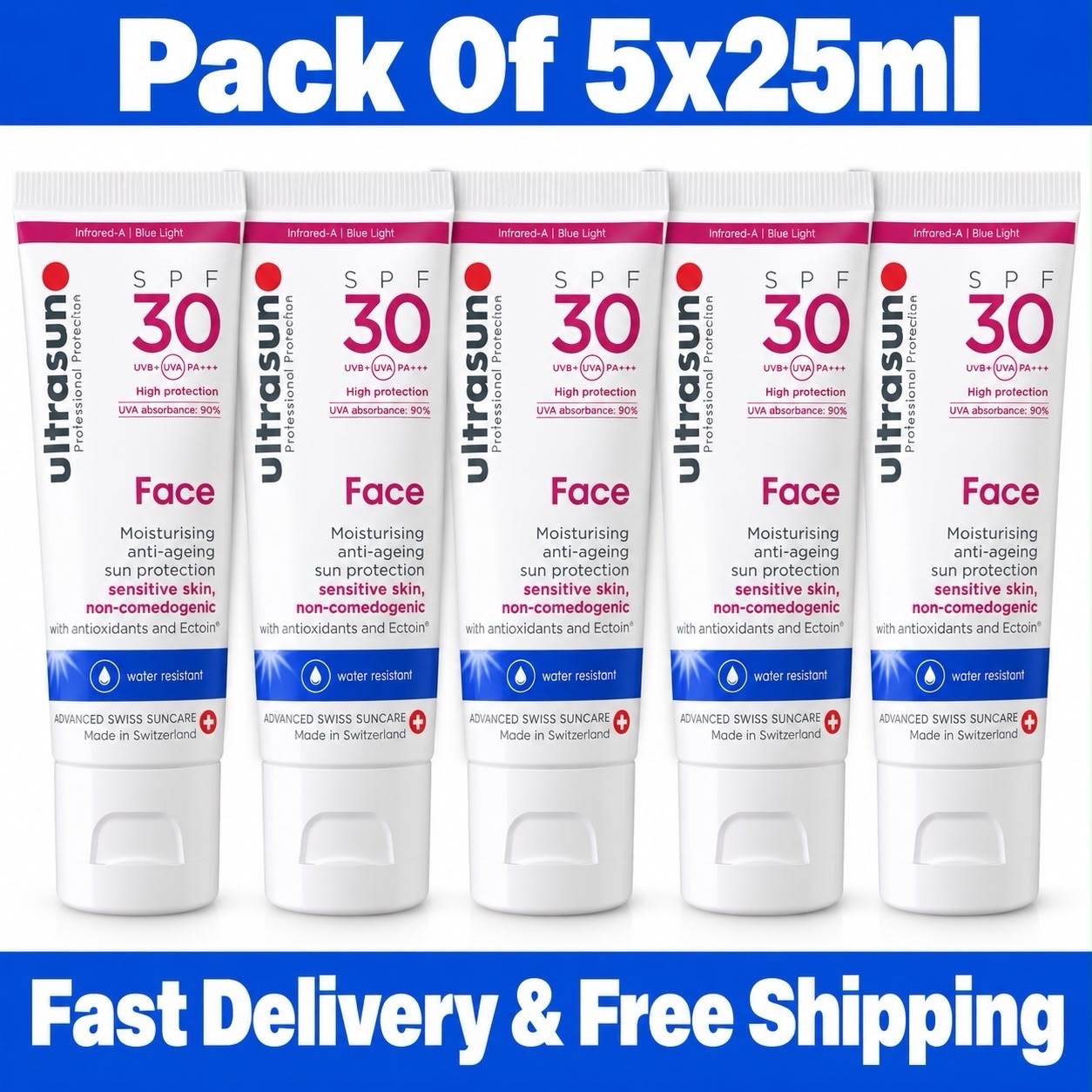Ultrasun Spf30 Face Moisturising Anti Ageing Sun Protection - 25Ml - Image 3