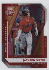 2021 Panini Elite Extra Edition Prime Numbers A Die-Cut /105 Jackson Glenn 10ba