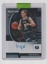 2020 NBA Prizm Draft Picks Sam Merrill RC Auto