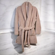 Josie by Natori Plush Sherpa Robe in Pink Blush Womens L/XL Dream Catcher Cozy