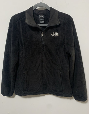 The North Face Women Medium TNF Black Osito Jacket Classic Cool Preppy Coat