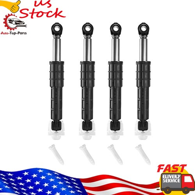 #ad 4 Pack WH01X20826 Washer Shock Absorber and Pin for ge Kenmore Elite Washer NEW $35.99