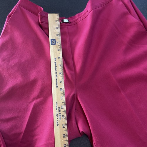 Pantalones Alfred Dunner Rosa 18 Carrera Informal Cintura Elástica Dobladillo - Imagen 7 de 9