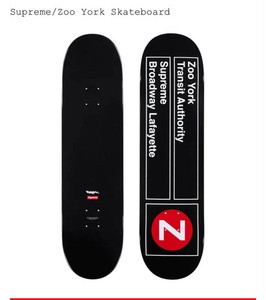 Supreme/Zoo York Skateboard SS25 D/S