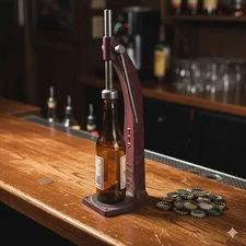 Vintage Everedy Co. Gear Top Bottle Capper Frederick MD Patented 1920s Antique