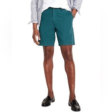Old Navy Men  s 40Rotation Chino Linen-Blend Shorts Darkwater Teal spring summer