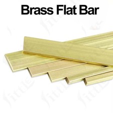 Brass Flat Bar Solid Brass Plate Strip Thicknesses 2/3/4/5/6-32mm Various Sizes