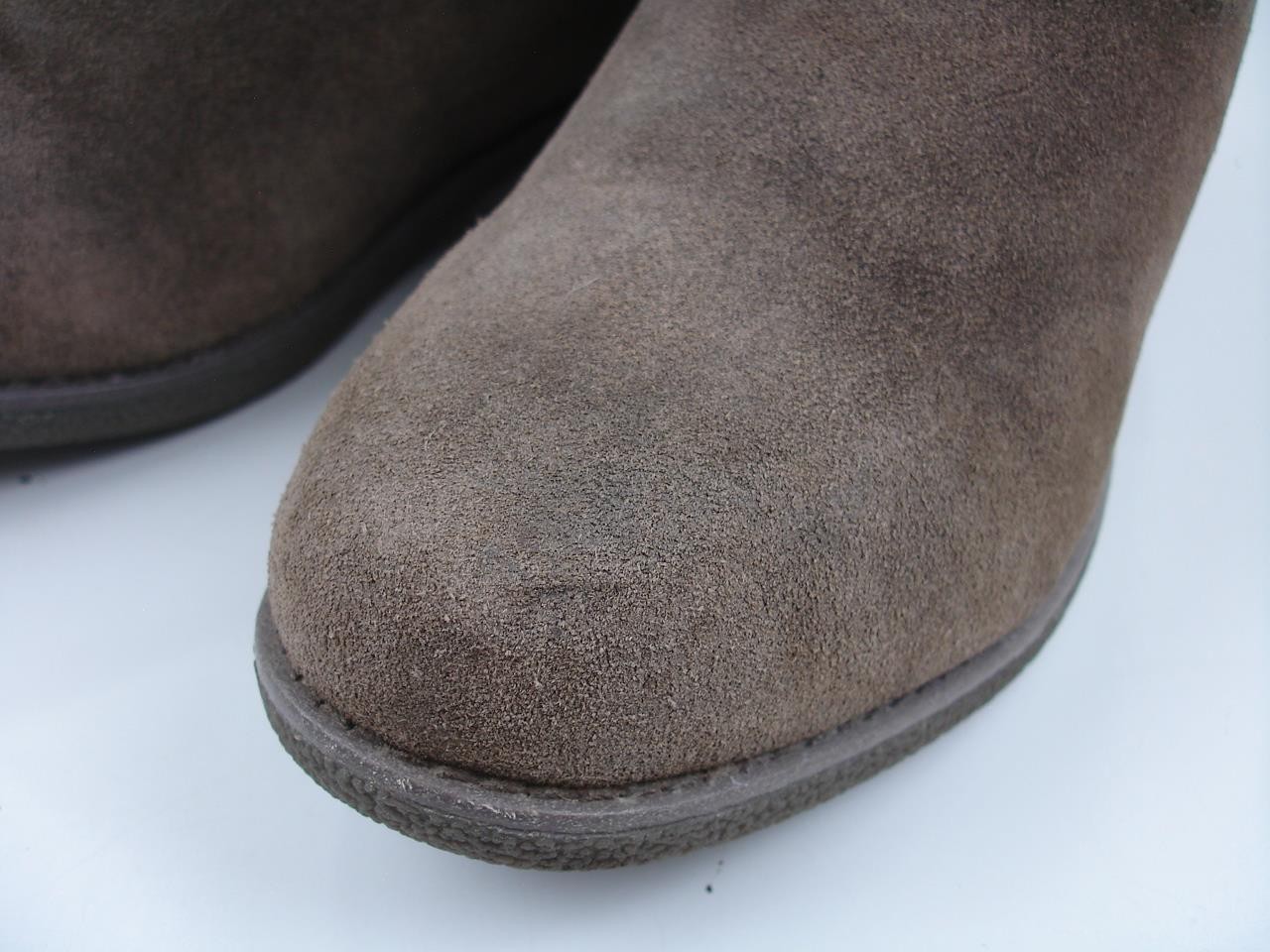 Women's 7.5 M Abeo Bristol Brown Sheepskin Shearling Fur Ankle Boots Winter Snow image 3