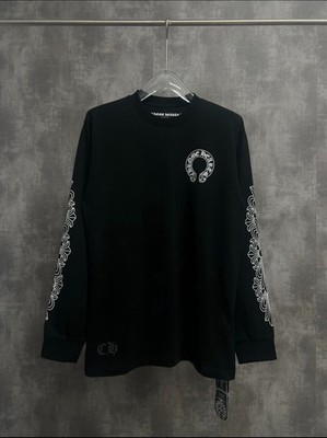 Chrome Hearts Men's Long Sleeve T-Shirt Size M with Tags and Bag