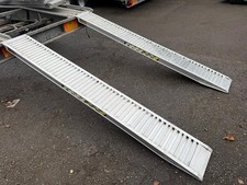 Heavy Duty Alumnium Ramps 8.2ft / 2.5M - 3550kg Capacity for Cars, Machinery etc