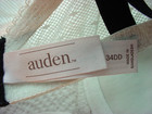Auden Unlined Balconette Bra 34DD Sheer Lace Underwire J3126 — photo 3