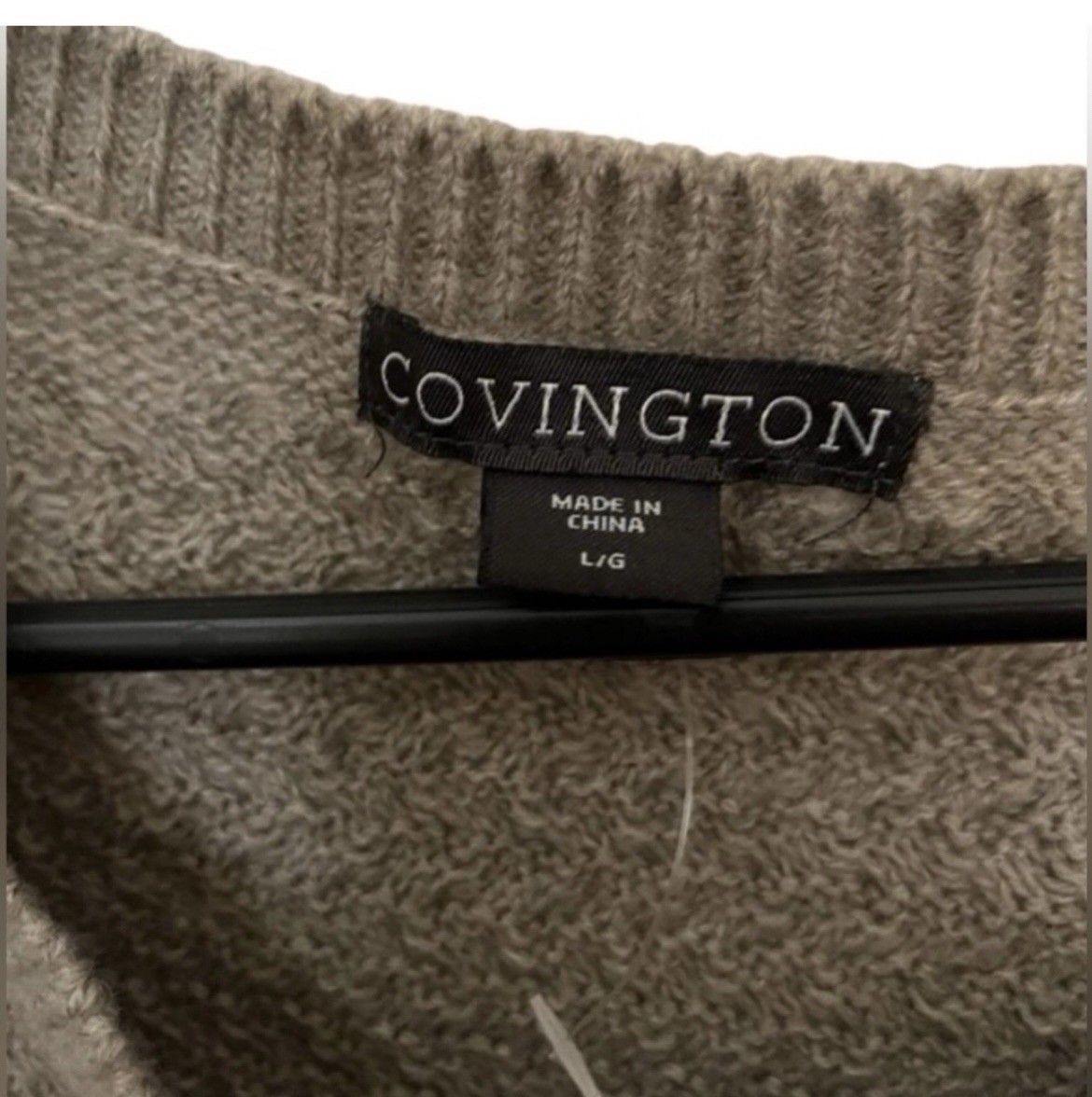 Grey Large Covington Sweater - image 6