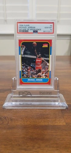 1996-97 Fleer - Decade of Excellence Michael Jordan #4 PSA 10 GEM MINT