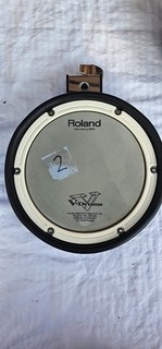 Pair of Roland PDX 8 Dual Trigger Mesh Head V Drum Pads 10" Snare Tom 2x PDX8