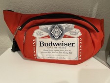 Budweiser Cooler Fanny Zpack Adjustable Waist Strap