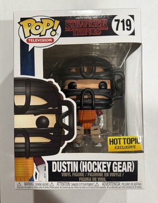 Stranger Things Dustin Hockey Gear Pop! Vinyl Figure #719 Funko Hot Topic