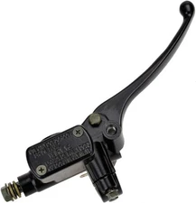 Front Right Brake Master Cylinder Lever Pump with 8mm Mirror Black 