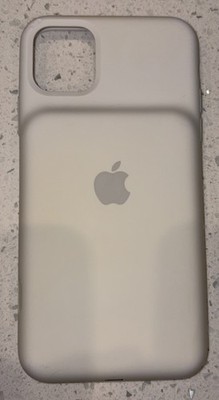 Apple Smart Battery Case with Wireless Charging (for iPhone 11 Pro Max) - White
