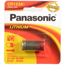 Panasonic 123 CR123A CR 123 3V Photo Lithium Battery