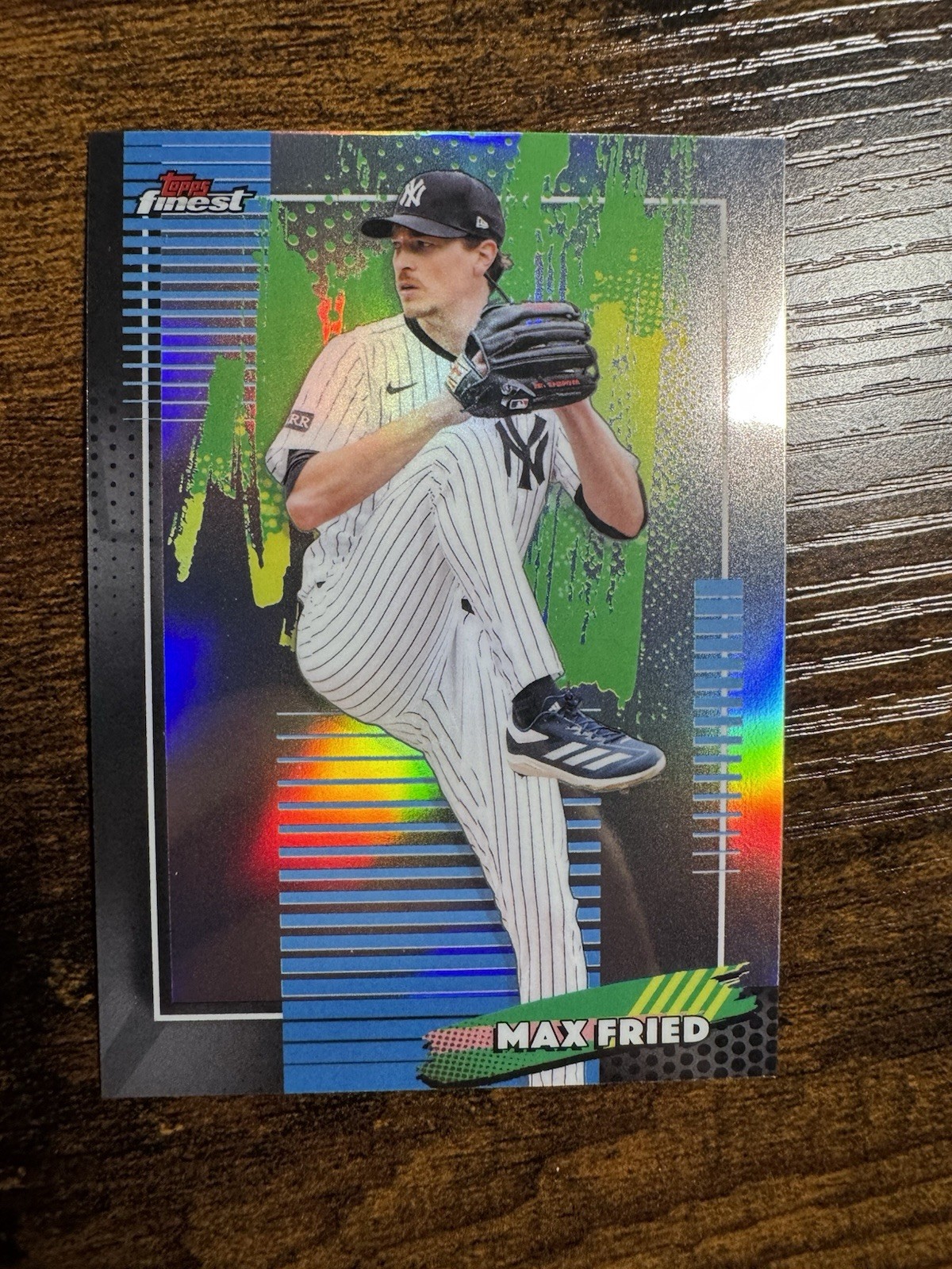 2026 Topps Finest Max Fried Common Refractor Card #12 NY Yankees