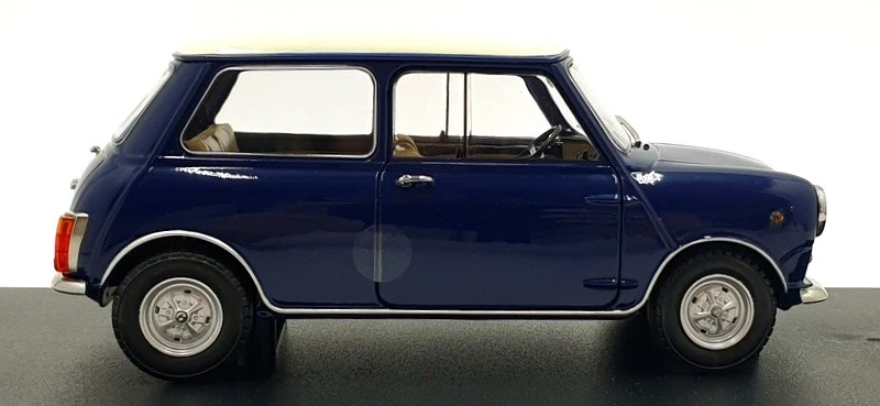 Mitica 1/18 Scale 205004-D - 1968 Innocenti Mini Cooper MK2 - Blue/Cream - Image 3 of 4