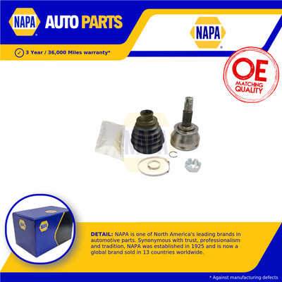 CV Joint fits FIAT PUNTO EVO 199AXW1A 1.4 Front Outer 09 to 12 955A2.000 C.V.