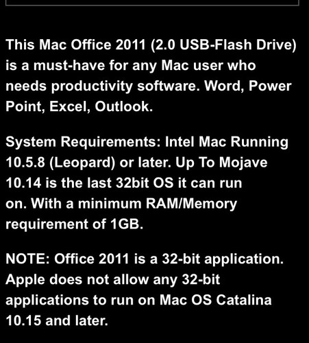 Office 2011 For Mac USB Drive - 第 3/3 張圖片