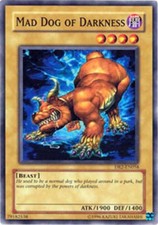 Mad Dog of Darkness - DR2-EN058 - Common - Unlimited Edition Lightly Played Dark