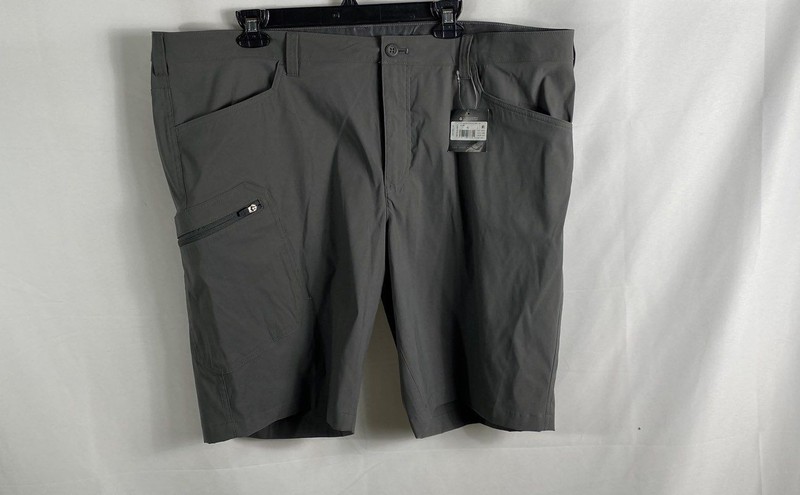 Eddie Bauer Men's Rainier Short Dark Smoke Stretch Hiking Outdoor NWT Size 42