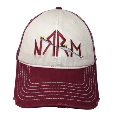 North Rasmussen Ridge Mine Strapback Hat Red One Size Colorblock Otto
